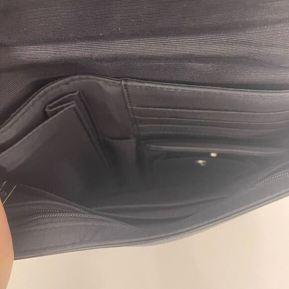 Hobo International Vintage Black Leather Two Side Crossbody Purse - Picture 6 of 8